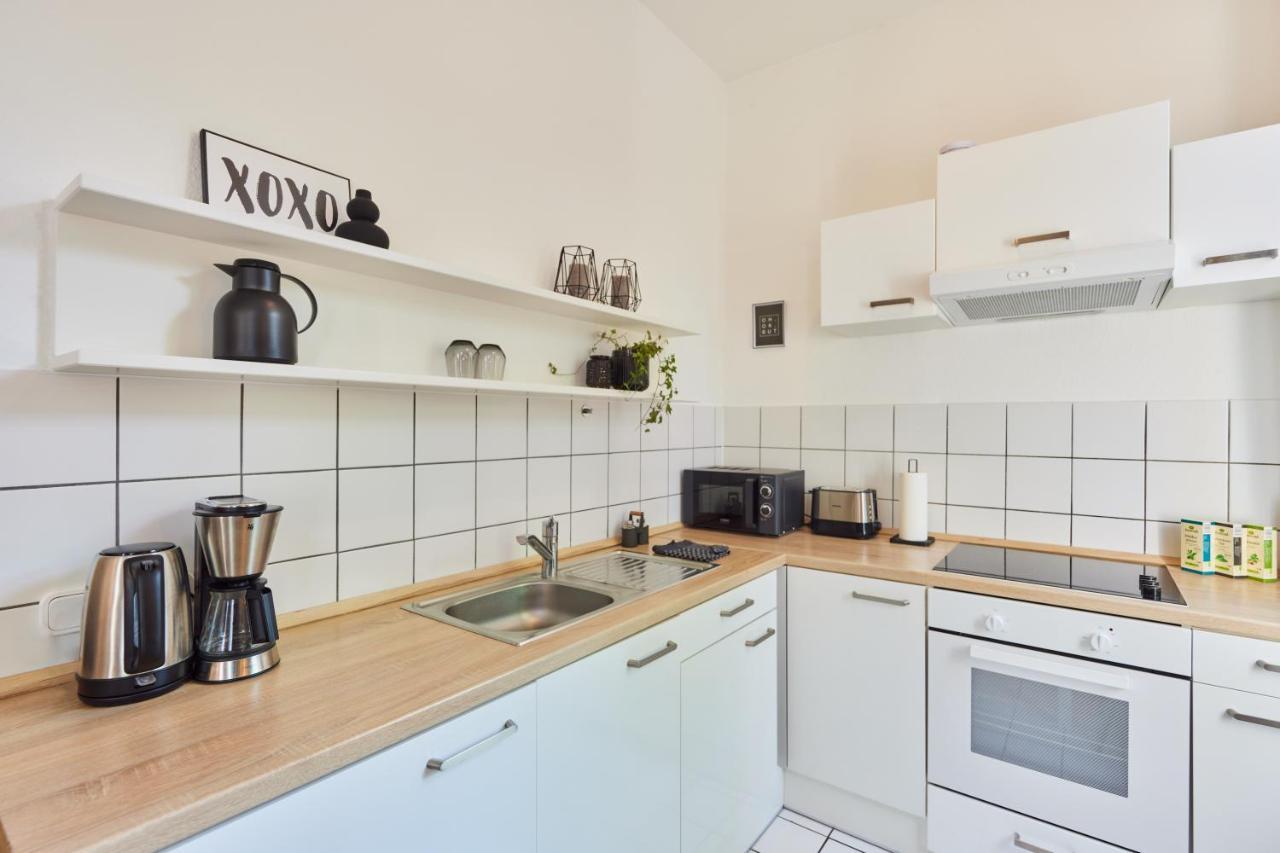 Studio3 Zentral Und Ruhig Mit Parkplatz, 5 Min Z Bali-T Und Gop, Boxspringbett 바트왼하우젠 외부 사진