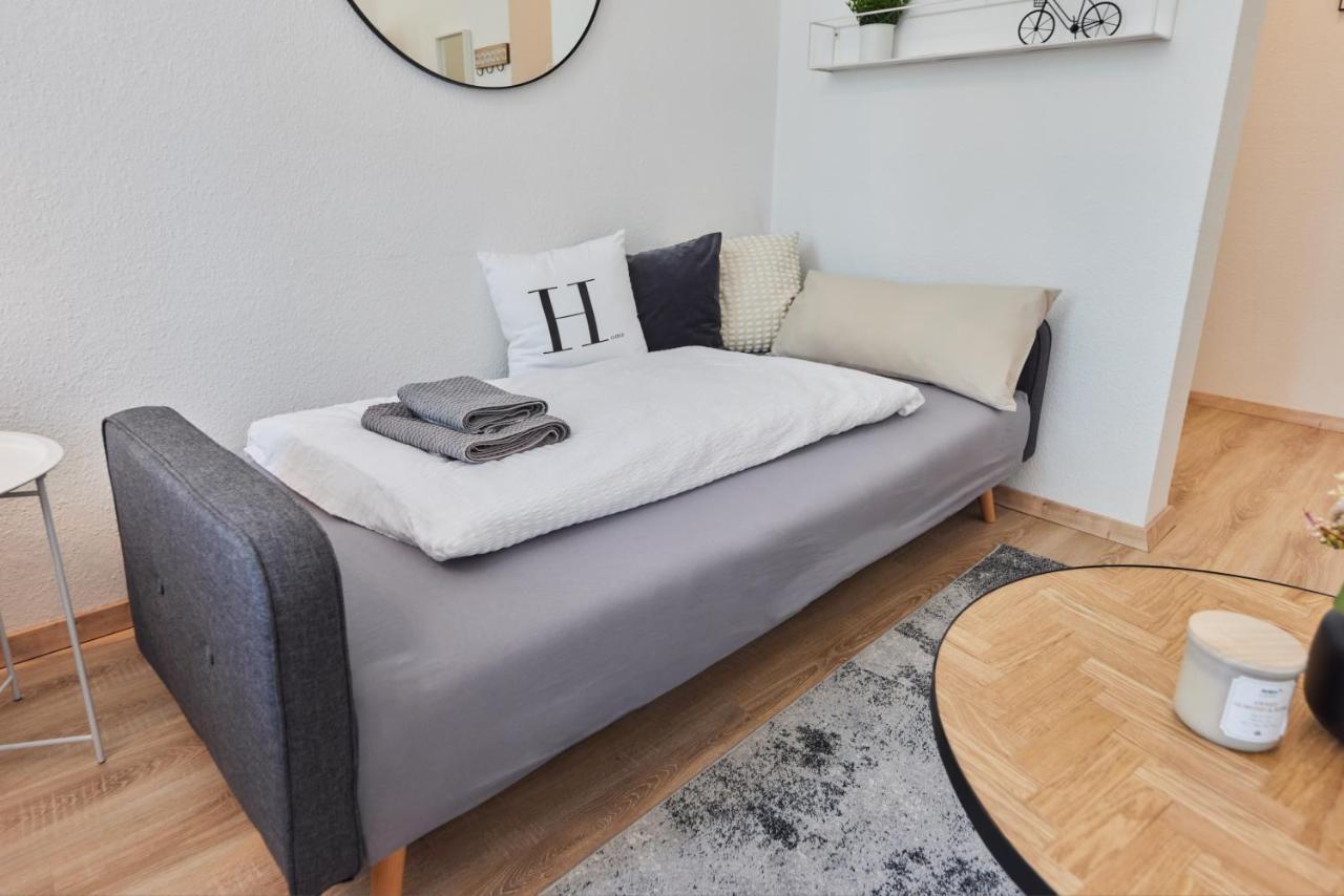 Studio3 Zentral Und Ruhig Mit Parkplatz, 5 Min Z Bali-T Und Gop, Boxspringbett 바트왼하우젠 외부 사진