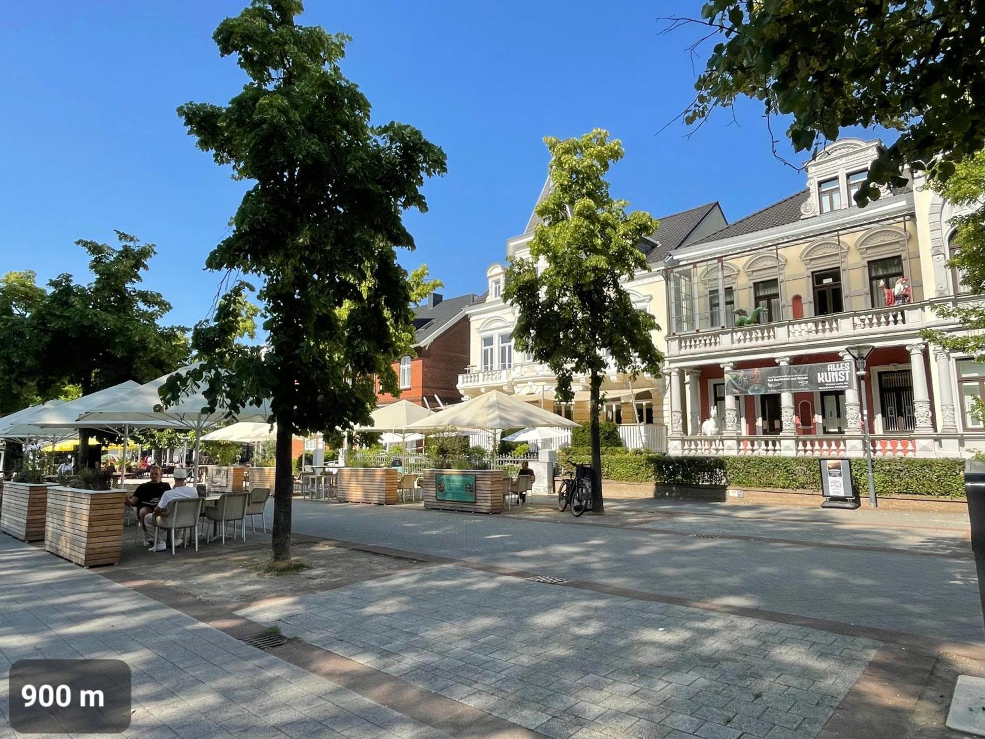 Studio3 Zentral Und Ruhig Mit Parkplatz, 5 Min Z Bali-T Und Gop, Boxspringbett 바트왼하우젠 외부 사진