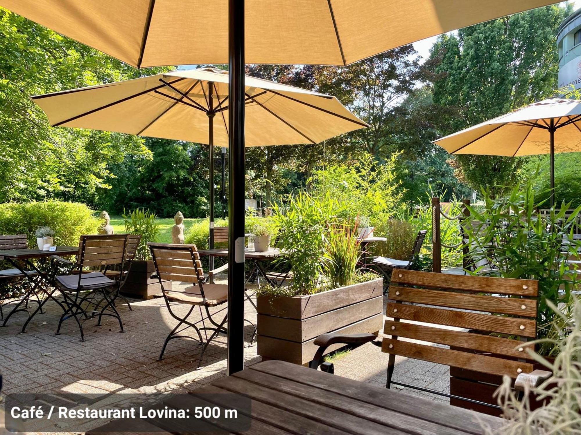Studio3 Zentral Und Ruhig Mit Parkplatz, 5 Min Z Bali-T Und Gop, Boxspringbett 바트왼하우젠 외부 사진
